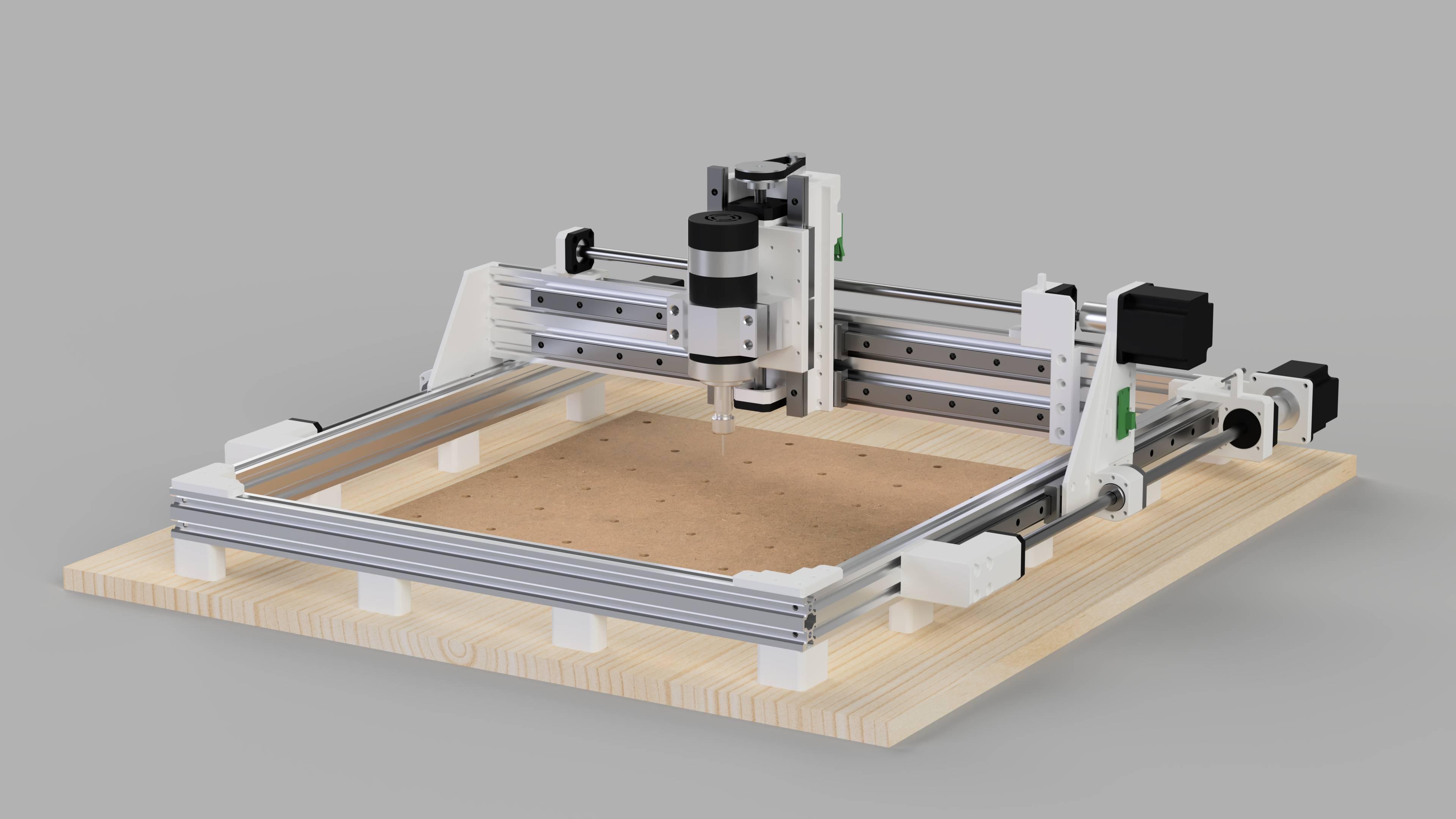 3D Printed CNC Router 3d model