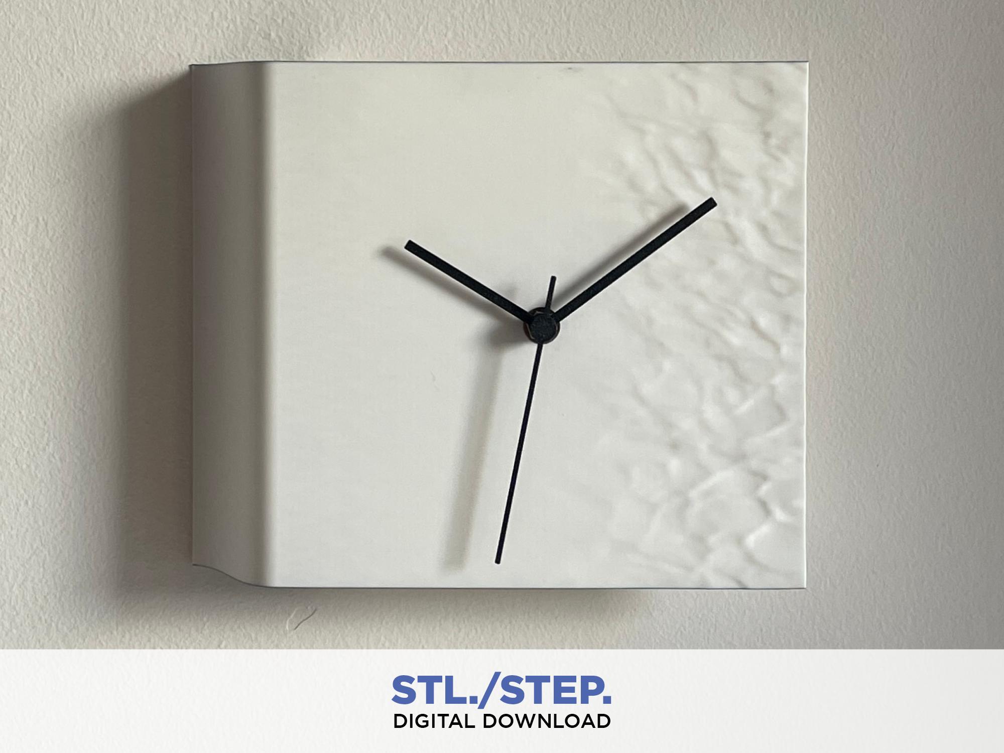 Folio, wall clock. 3d model