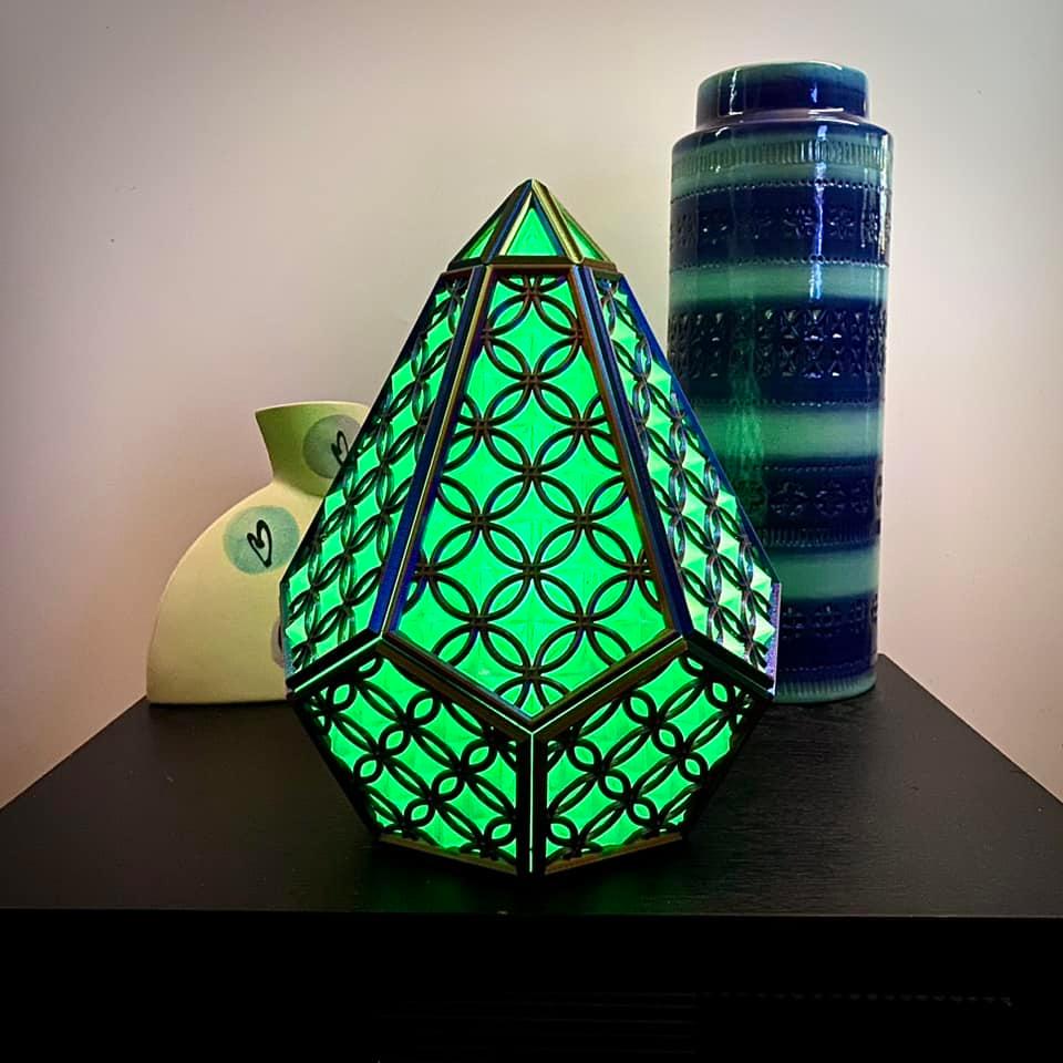 Mosaic Lamp 3d model