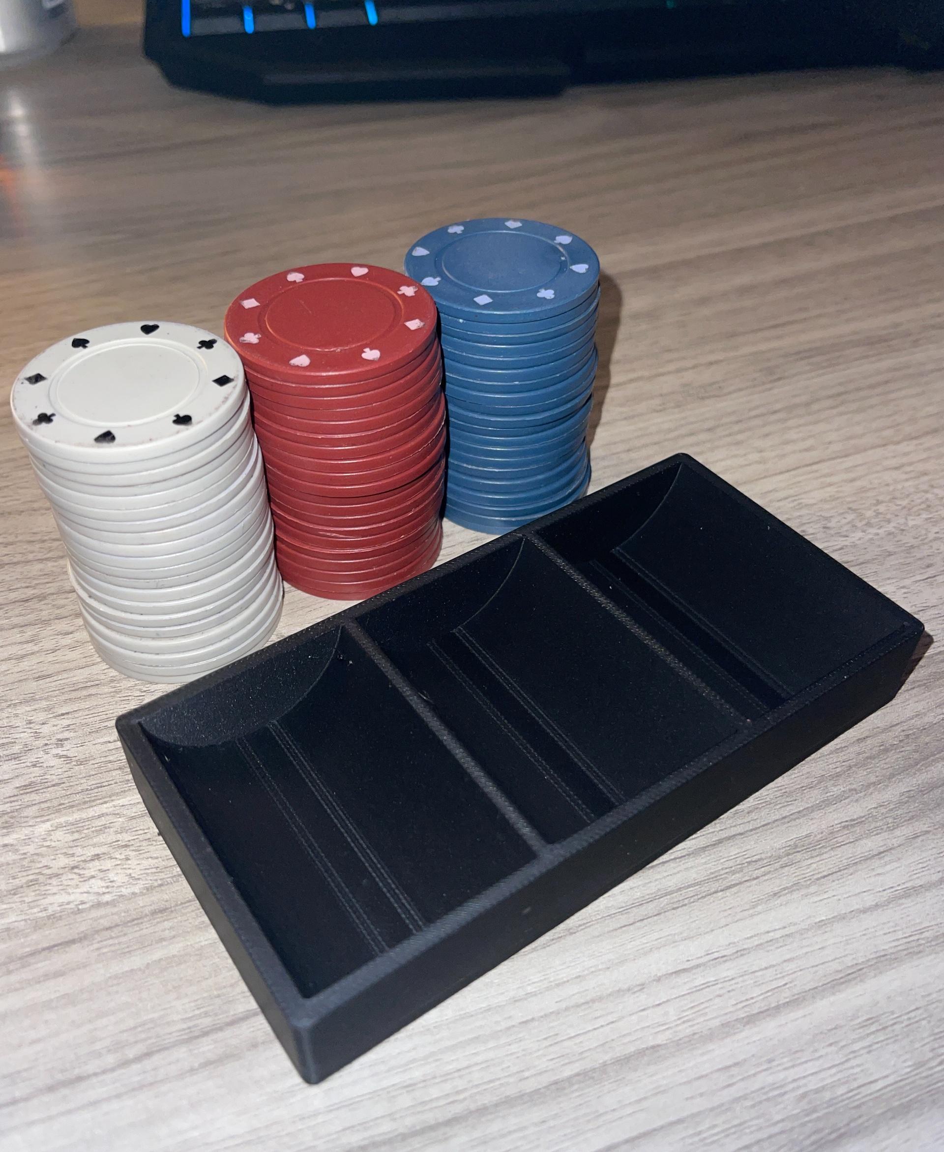 Chip Stack Holder.STL 3d model