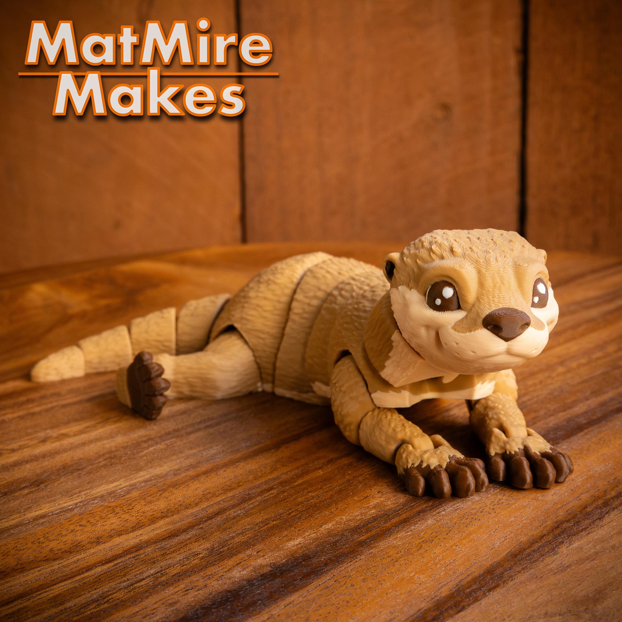 River Otter - Articulated Figure 3d model