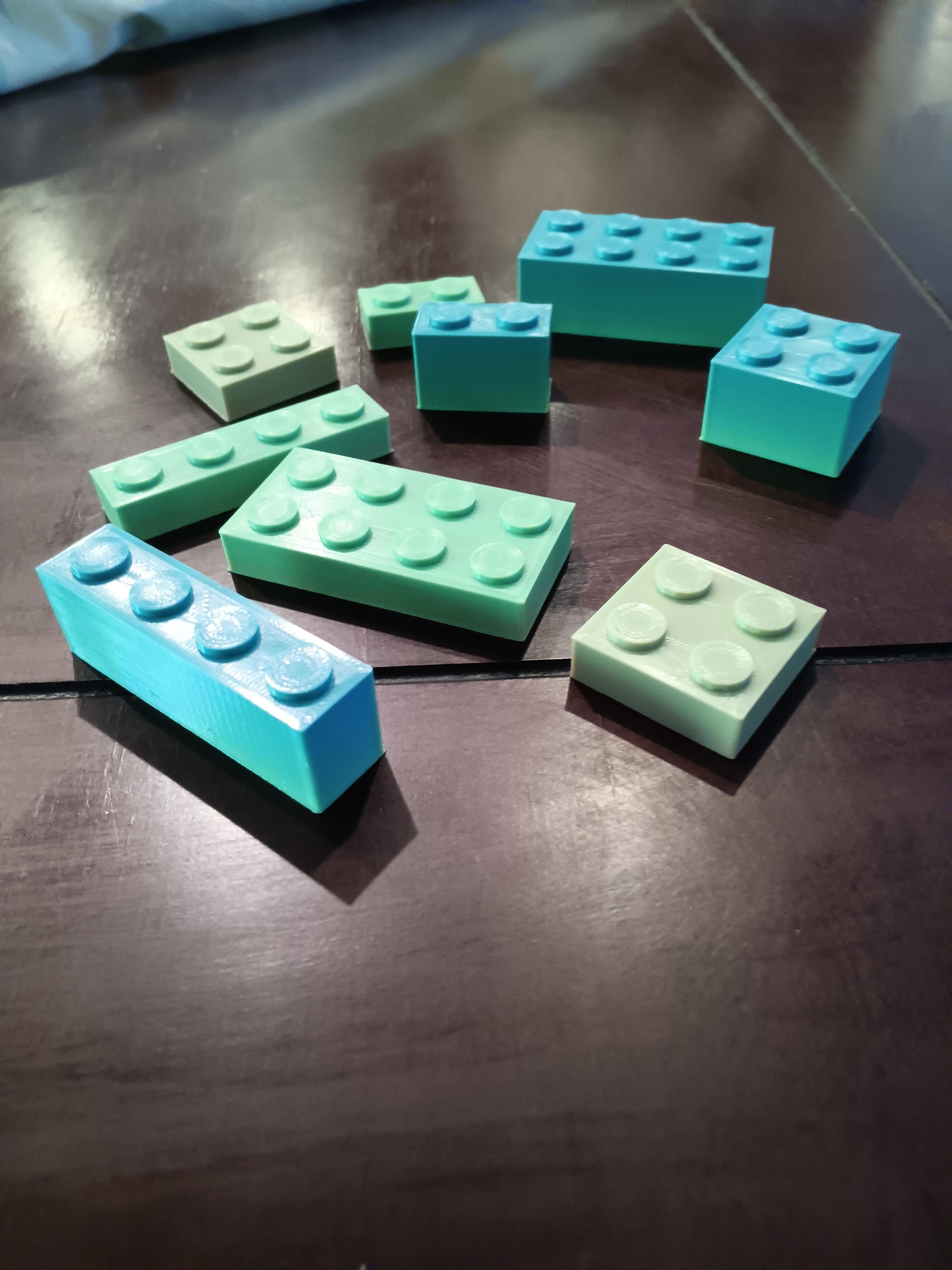 Tim's Knock Off Blocks - building blocks - sample pack - free for a limited time 3d model