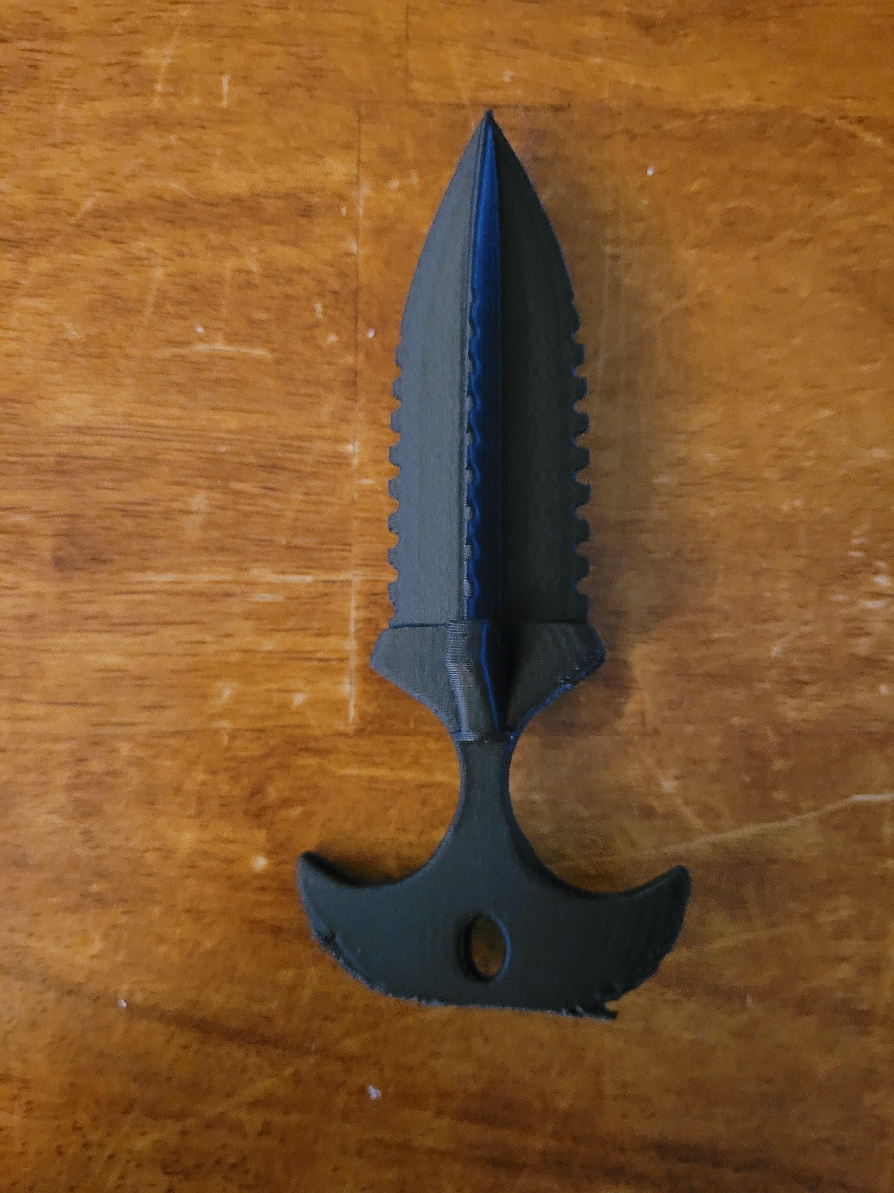 Dagger Serrated-v1 3d model