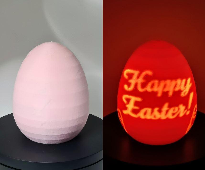 Hidden Message Easter Egg 3d model