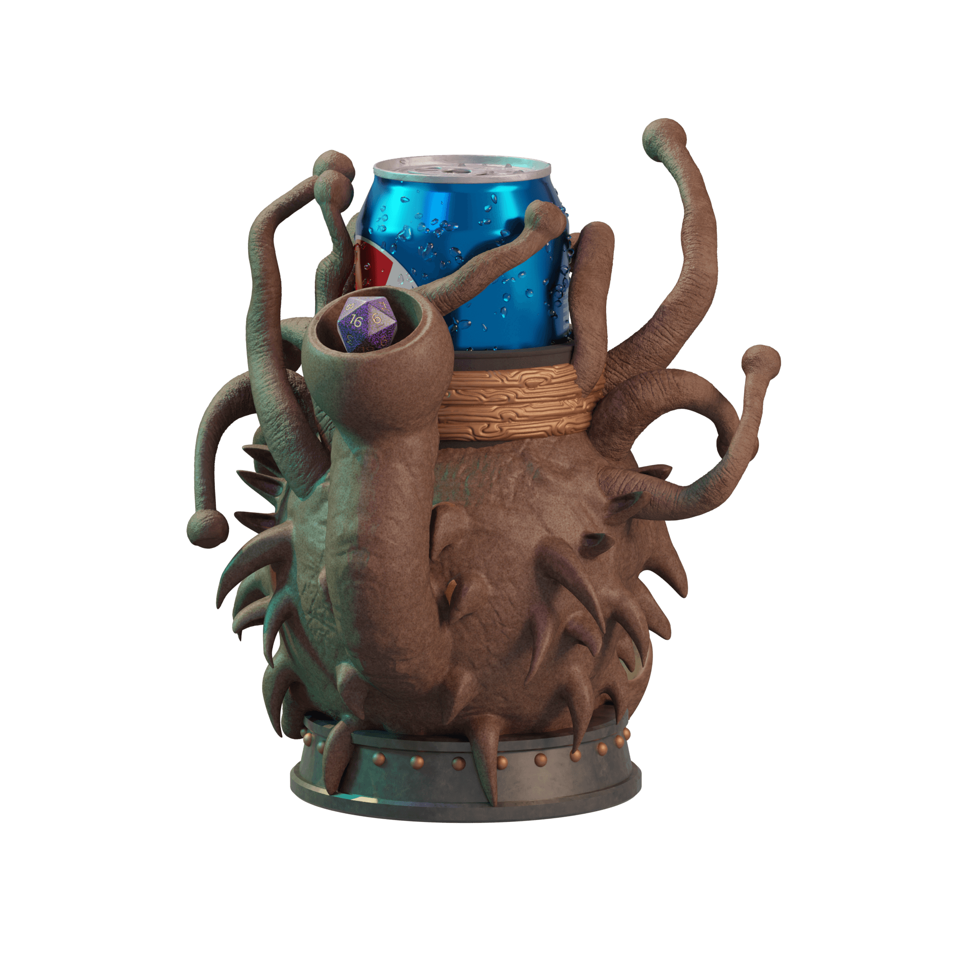 Beholder Dice Tower Mug  3d model