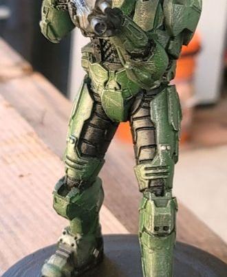 Master Chief Miniature - Pose 2 3d model