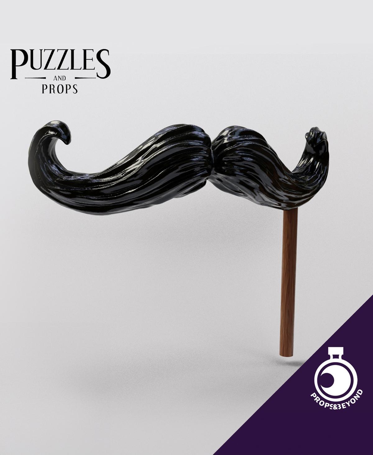 Fake Mustache 3d model