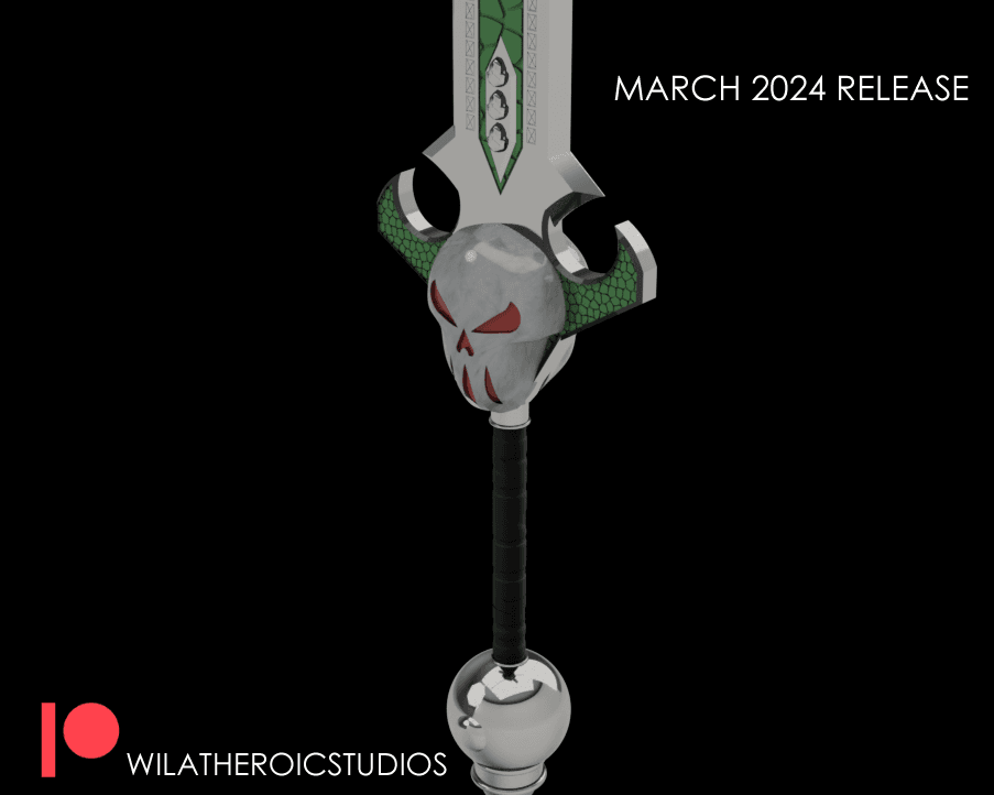 Spawns Necrosword  3d model