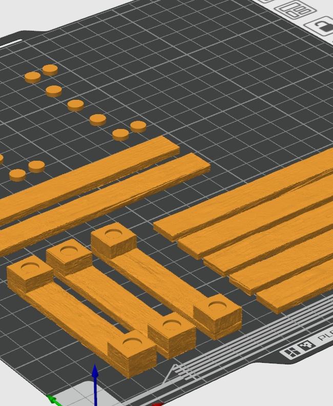 Pallet 1/10 Scale - Textured 3d model