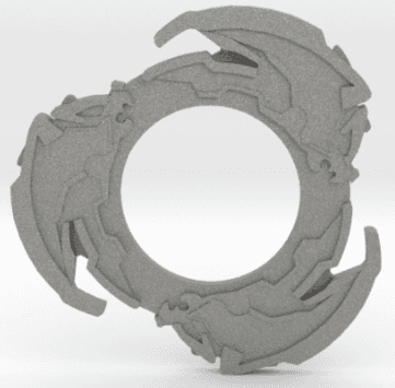 BEYBLADE NIGHTMARE DRIGER | COMPLETE | NIGHTMARE SERIES 3d model