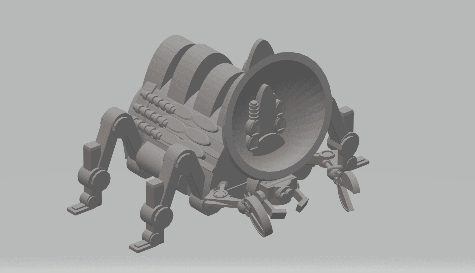 FHW: server unit large lantern beetle simple print 3d model