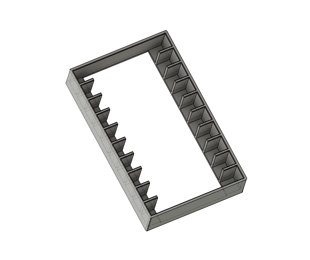 2.5" Hard Drive SATA SSD HDD Grids 3d model