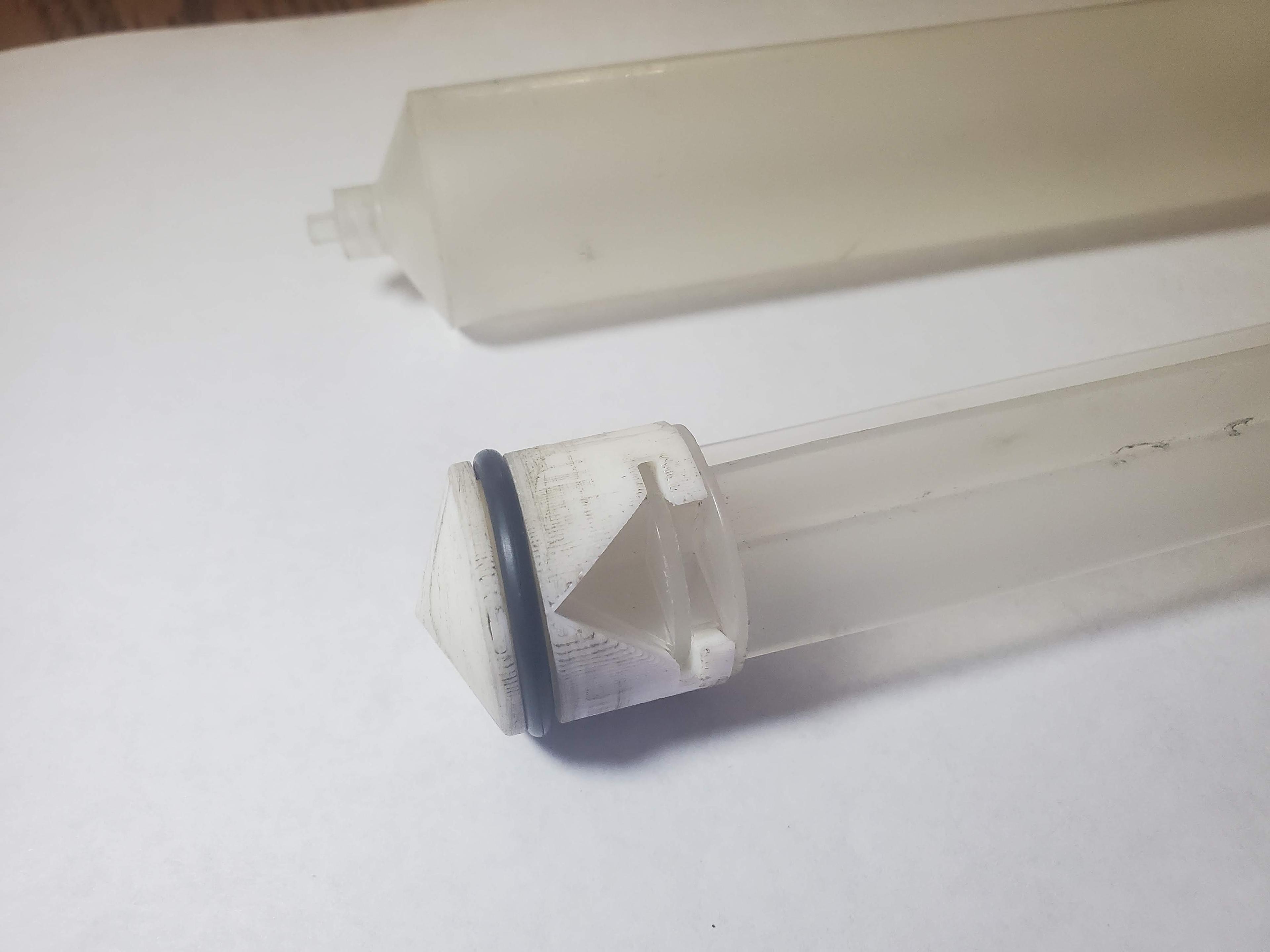 Syringe Plunger mod for O-ring 3d model