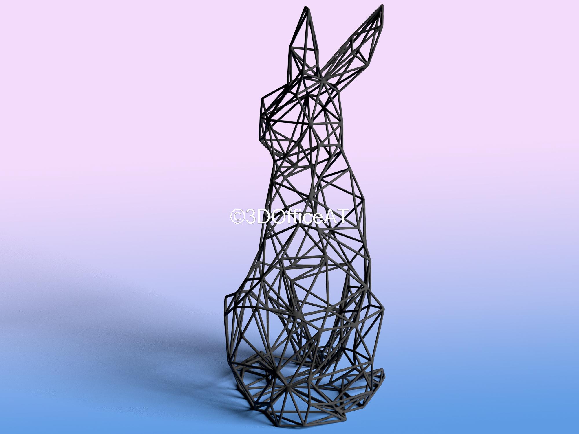 Rabbit 🐇🏠  3d model