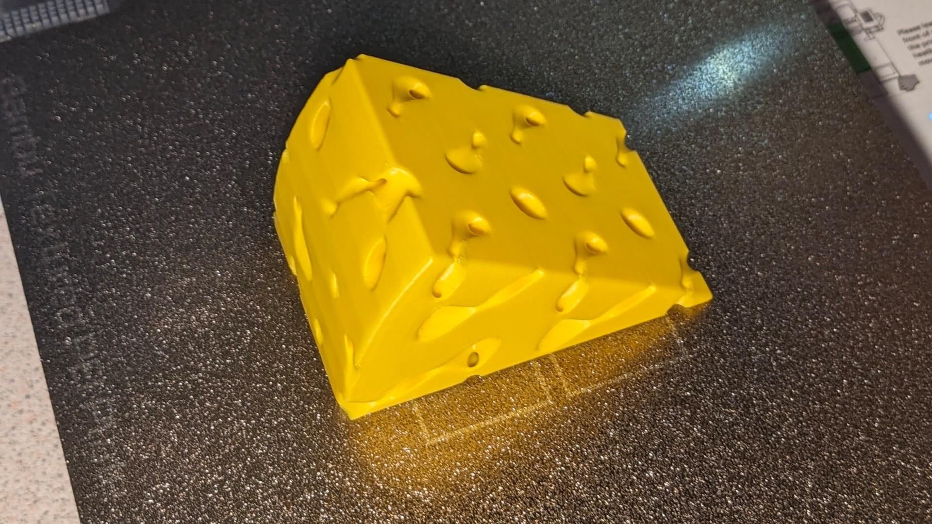 Holey Cheese 3d model