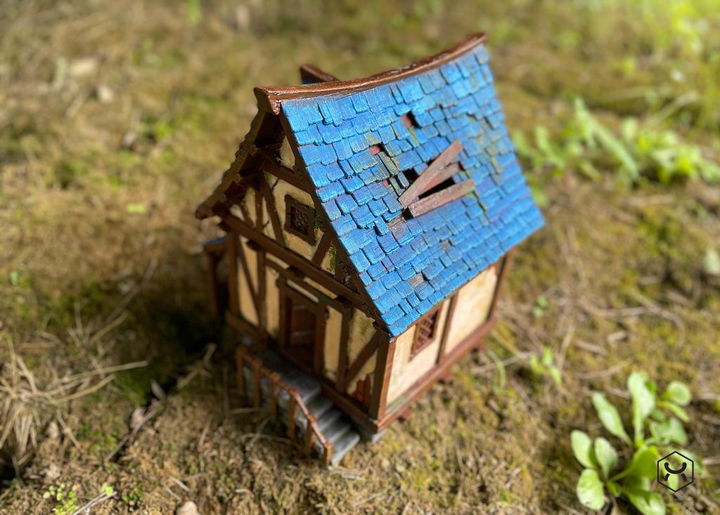 Old Cottage 3d model