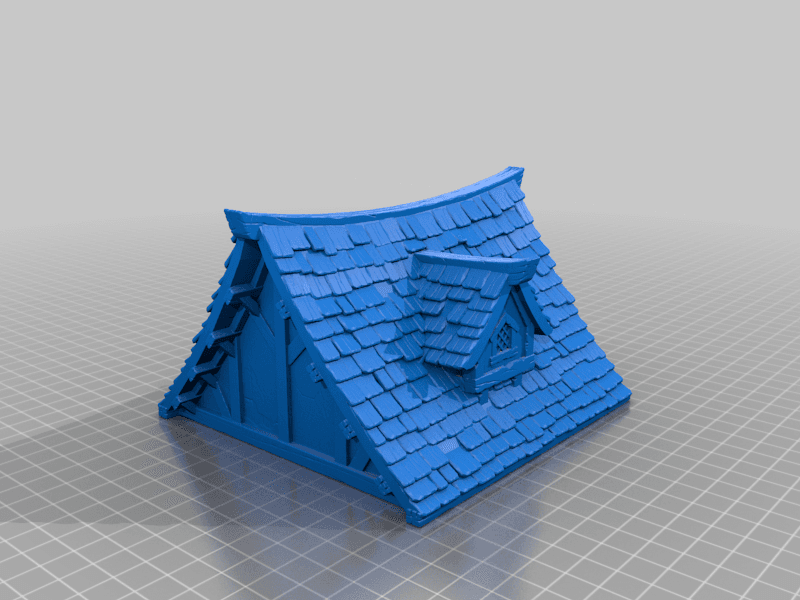 Old Cottage 3d model