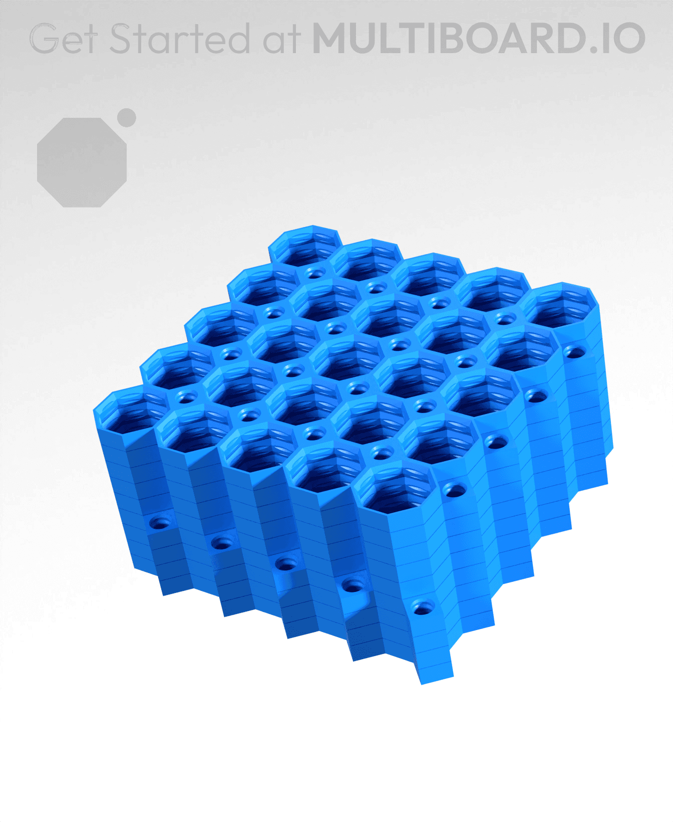 5x5 Multiboard Starter Stack 3d model