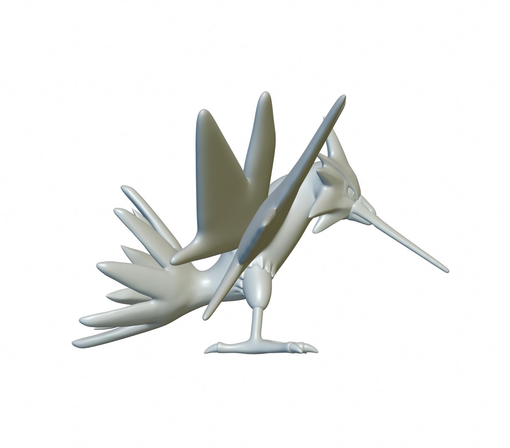 Pokemon Zapdos #145 - Optimized for 3D Printing 3d model