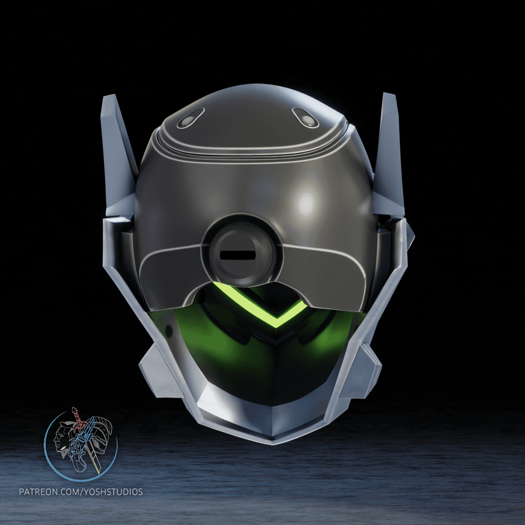 Genji Mask 3D Printer STL File 3d model