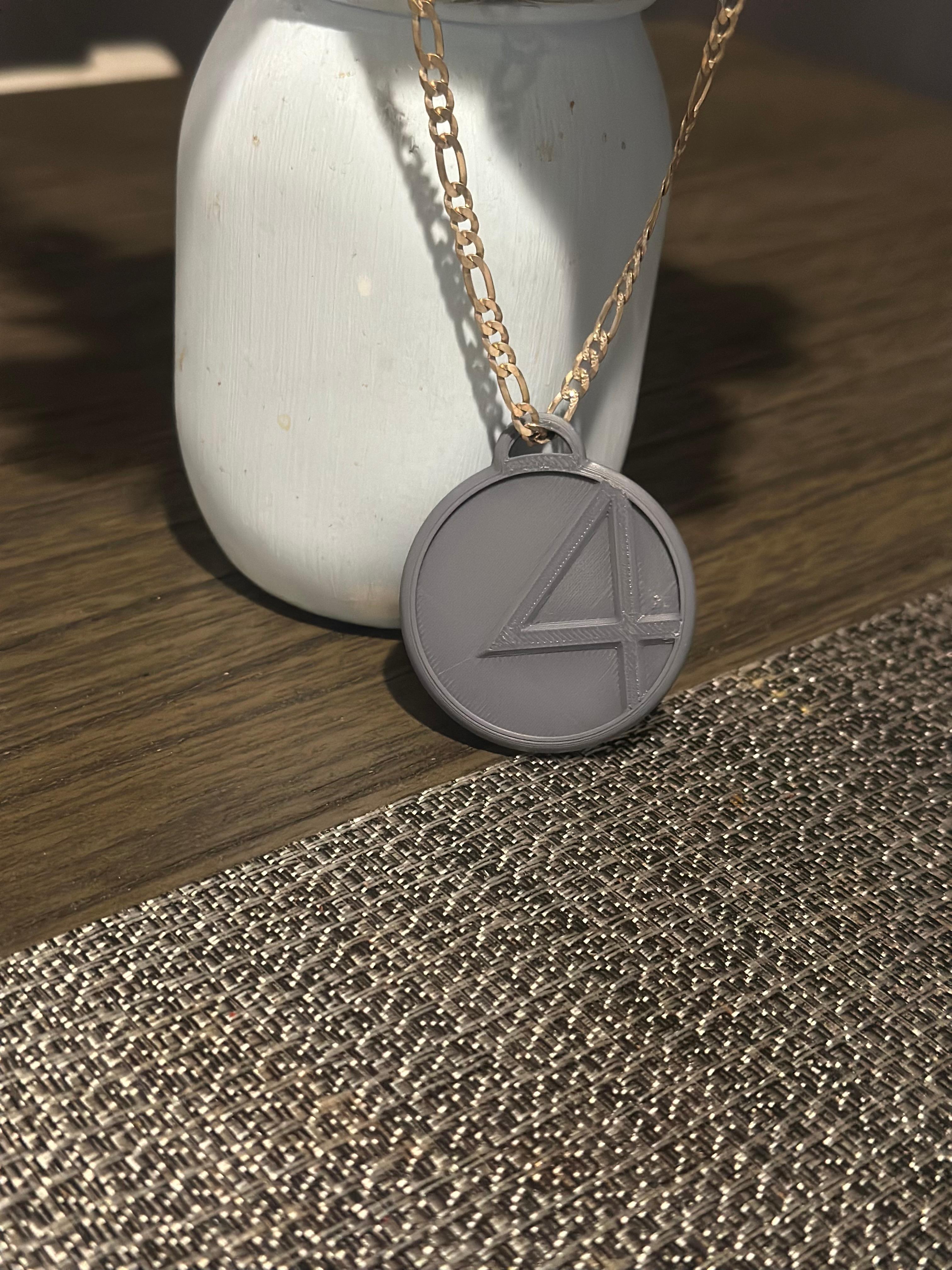 Fantastic Four Necklace 3d model