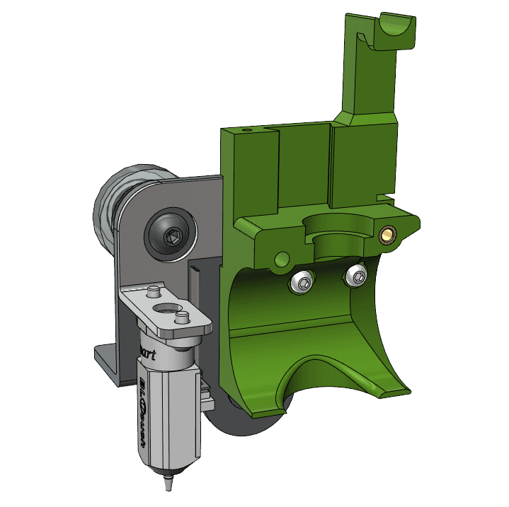 Filament-Cutter for Ender-3 (E3D-V6 Hotend) new Options 3d model