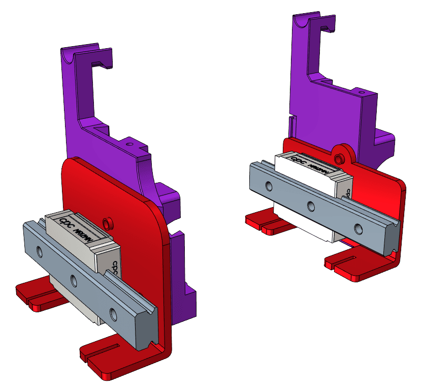 Filament-Cutter for Ender-3 (E3D-V6 Hotend) new Options 3d model