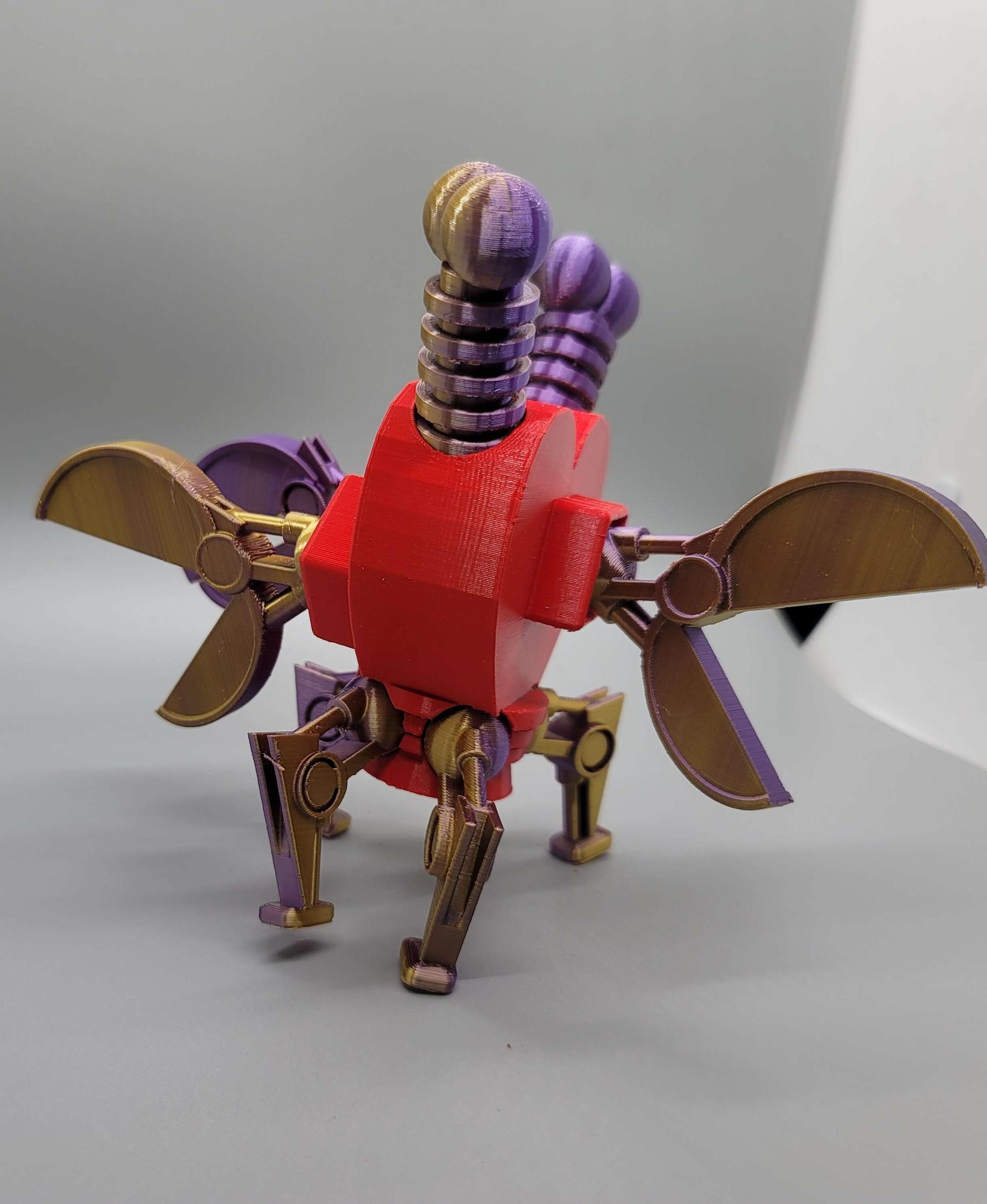 FHW: Heart Walker Robot Update  3d model