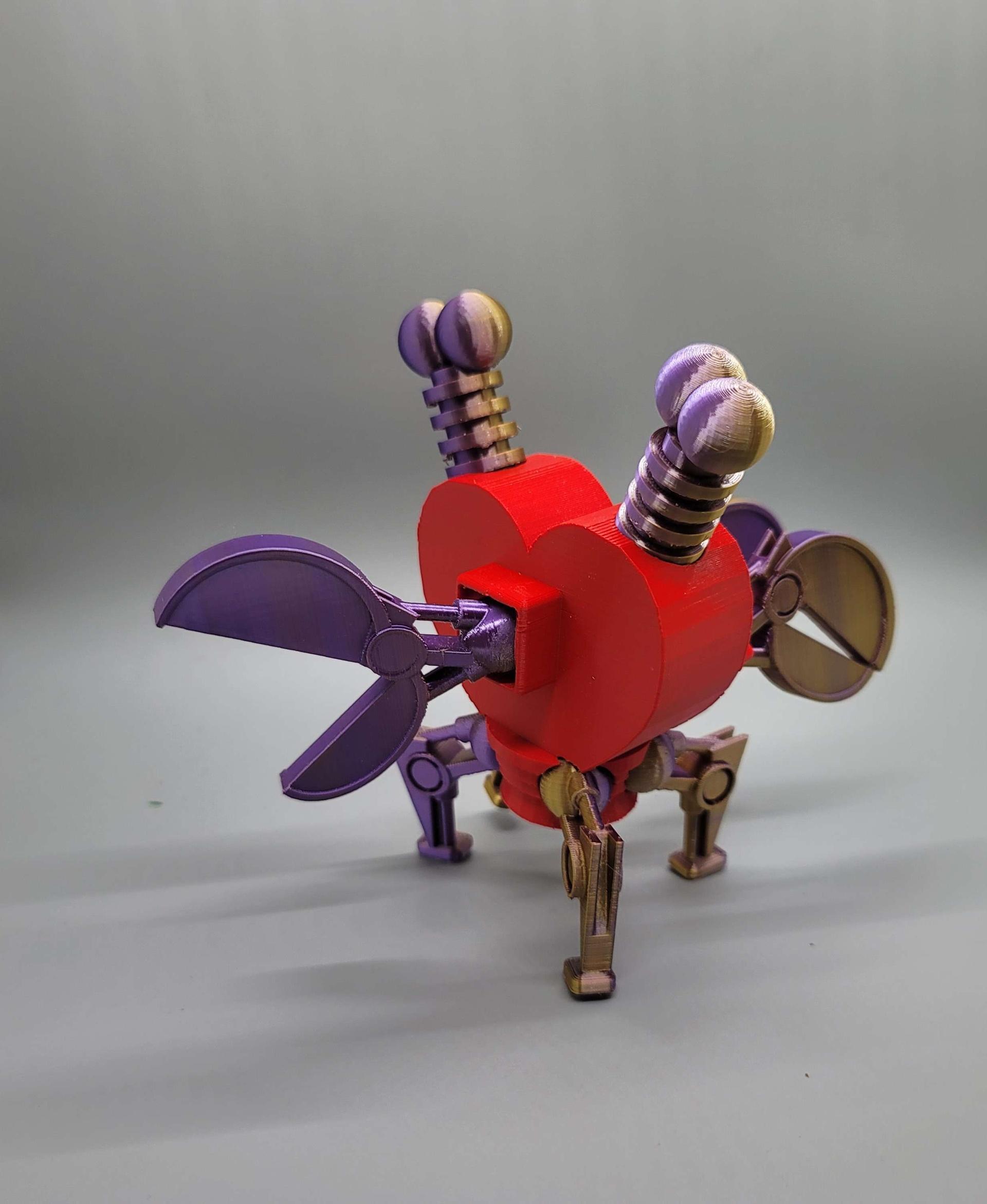 FHW: Heart Walker Robot Update  3d model