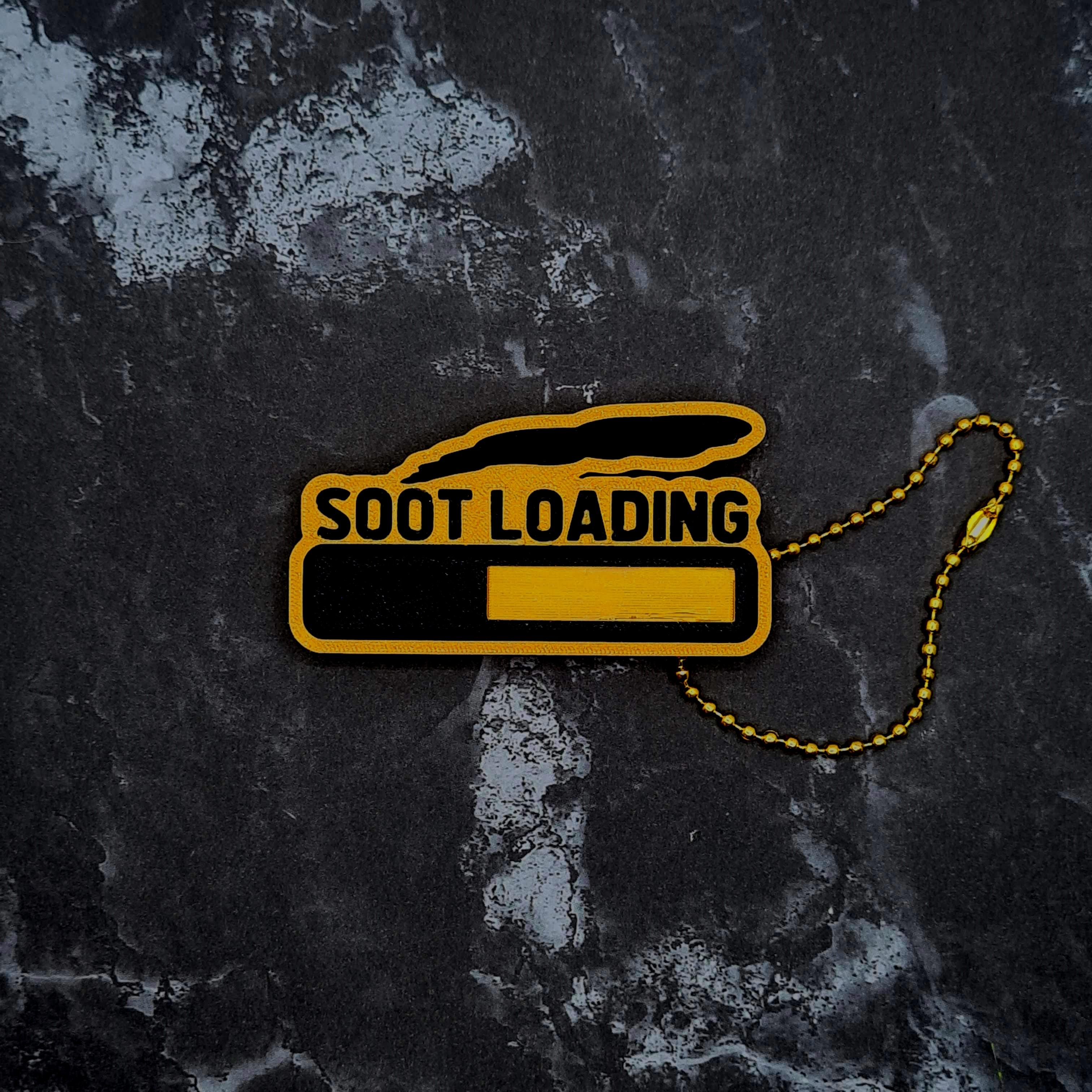 Soot Loading Keychain 3d model