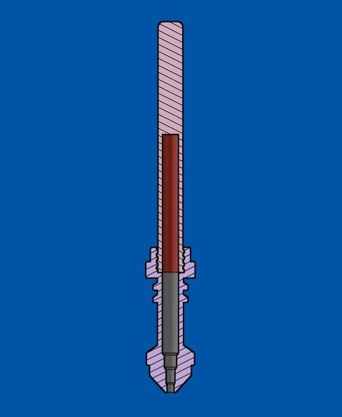 Lego Lightsaber Pen 3d model