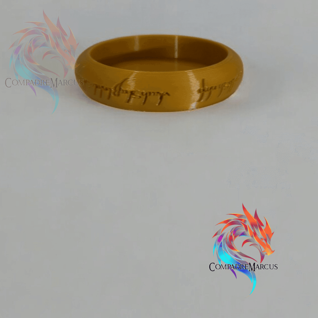 One ring Amiibo display / No supports 3d model