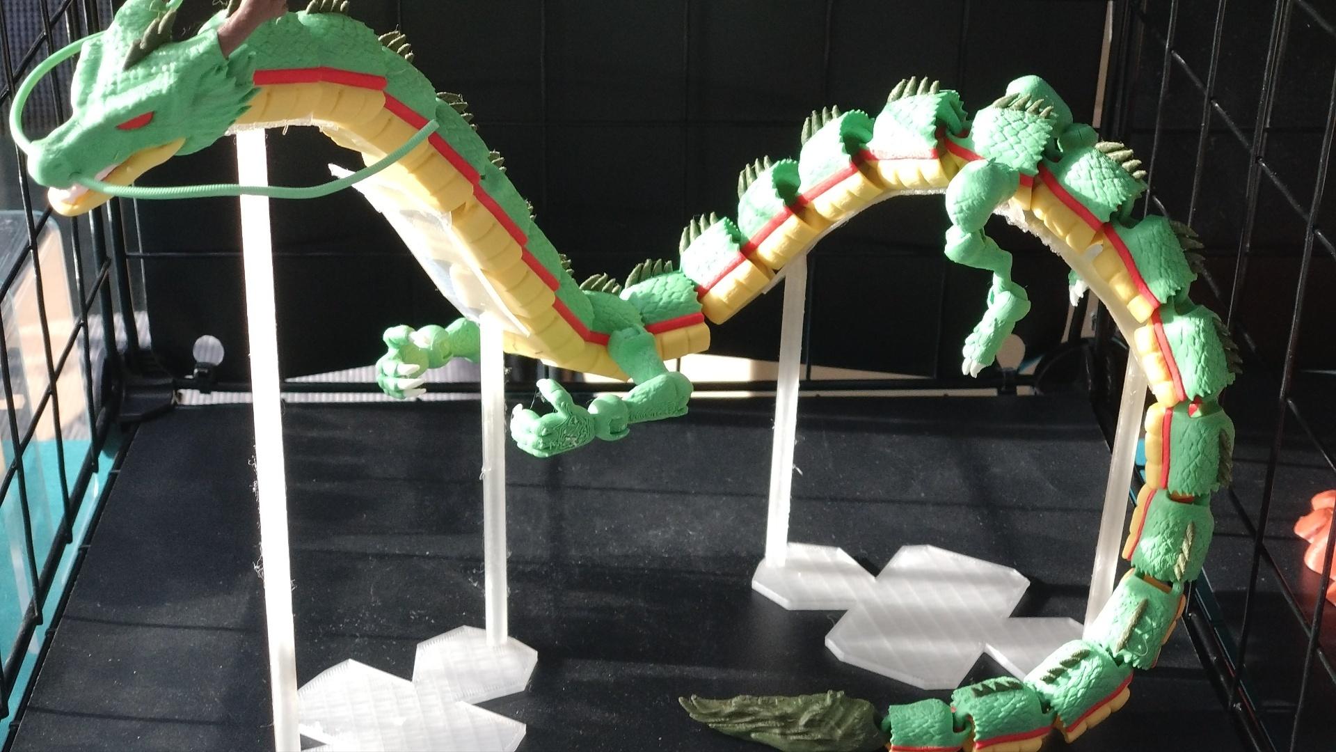 Articulated Shenron Dragon Toy VERSION 2 3d model