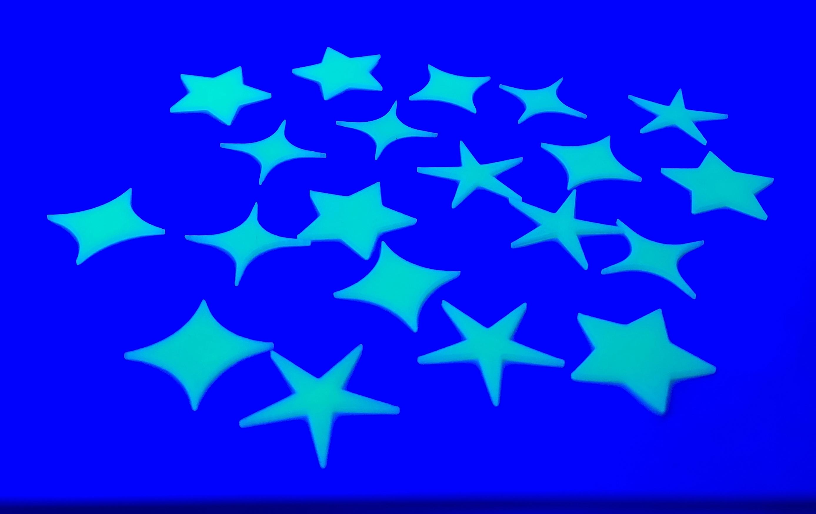 Glow-in-Dark wall / ceiling stars 3d model