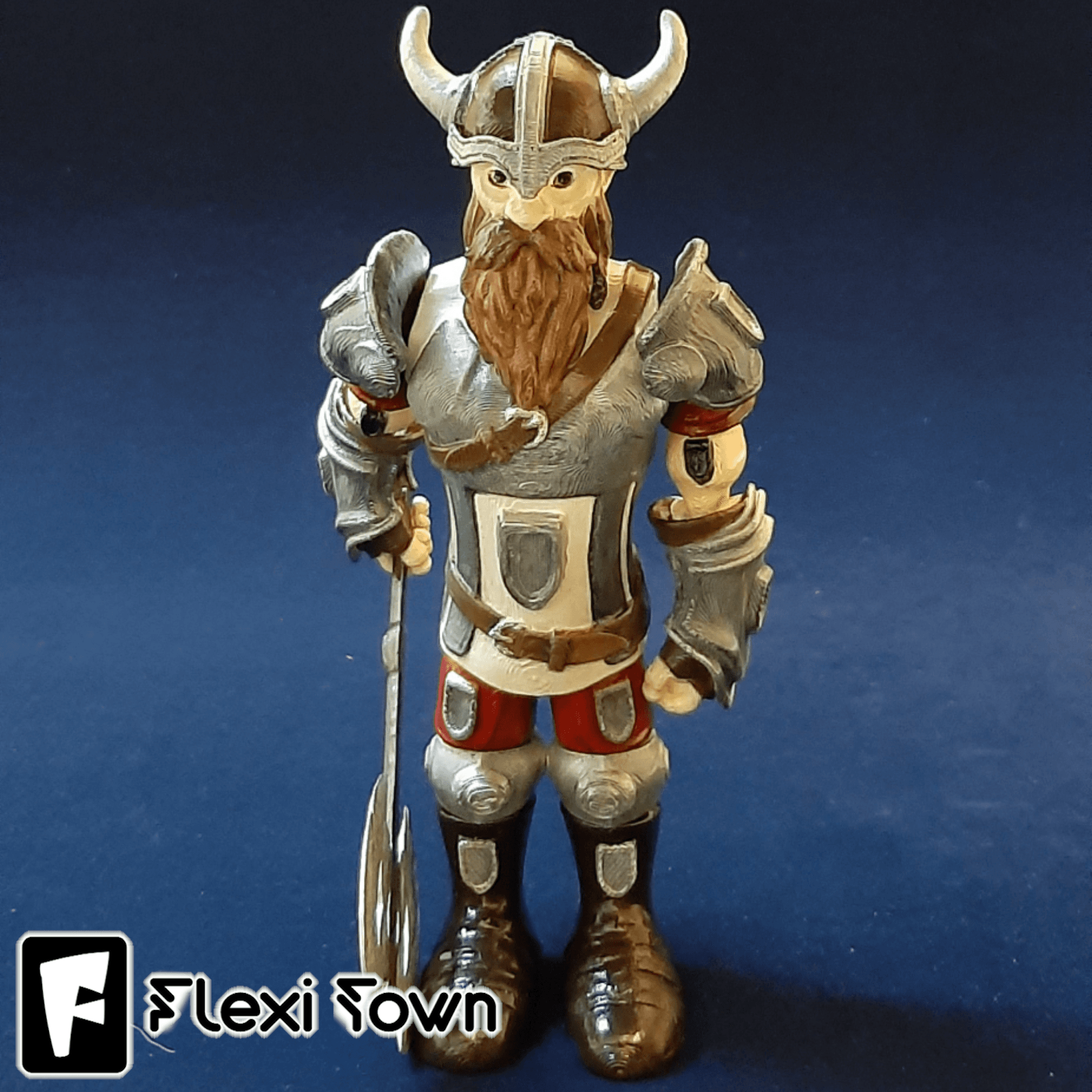 Flexi Print-in-Place Viking  3d model