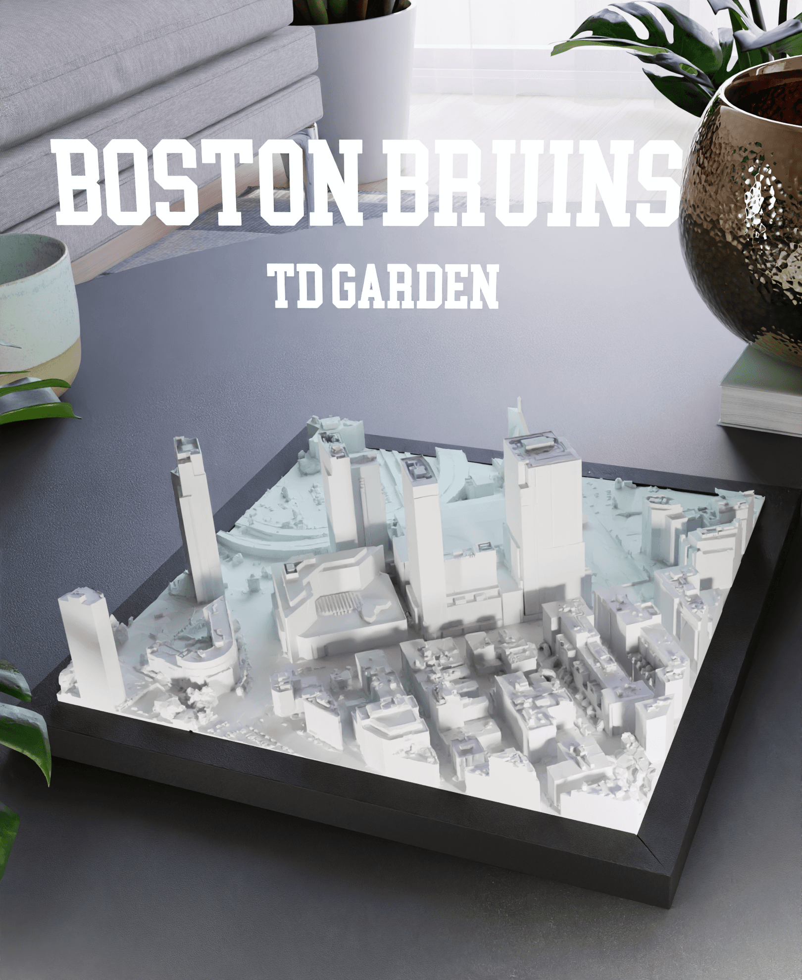 Boston Bruins - TD Garden 3d model