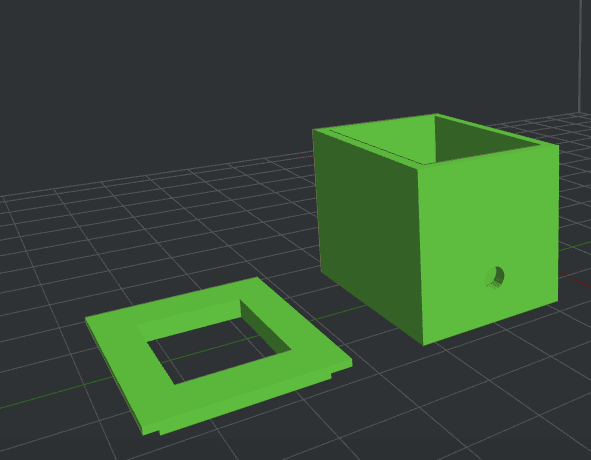 Wire switch box 3d model