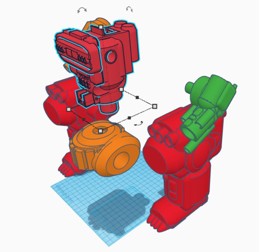 Mech Golem 3d model