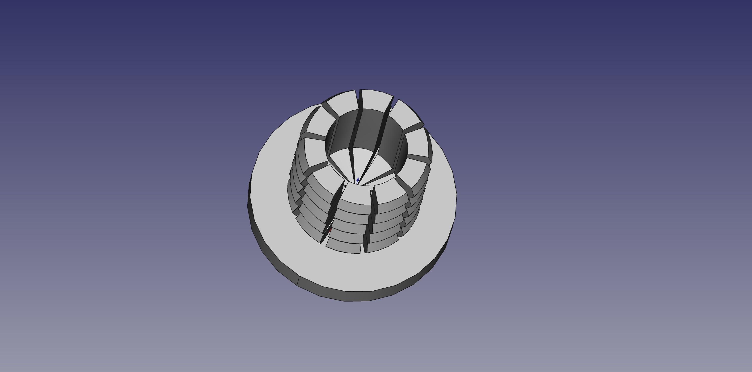 CeDeROM Panel Plug Dummy 12x20 3d model