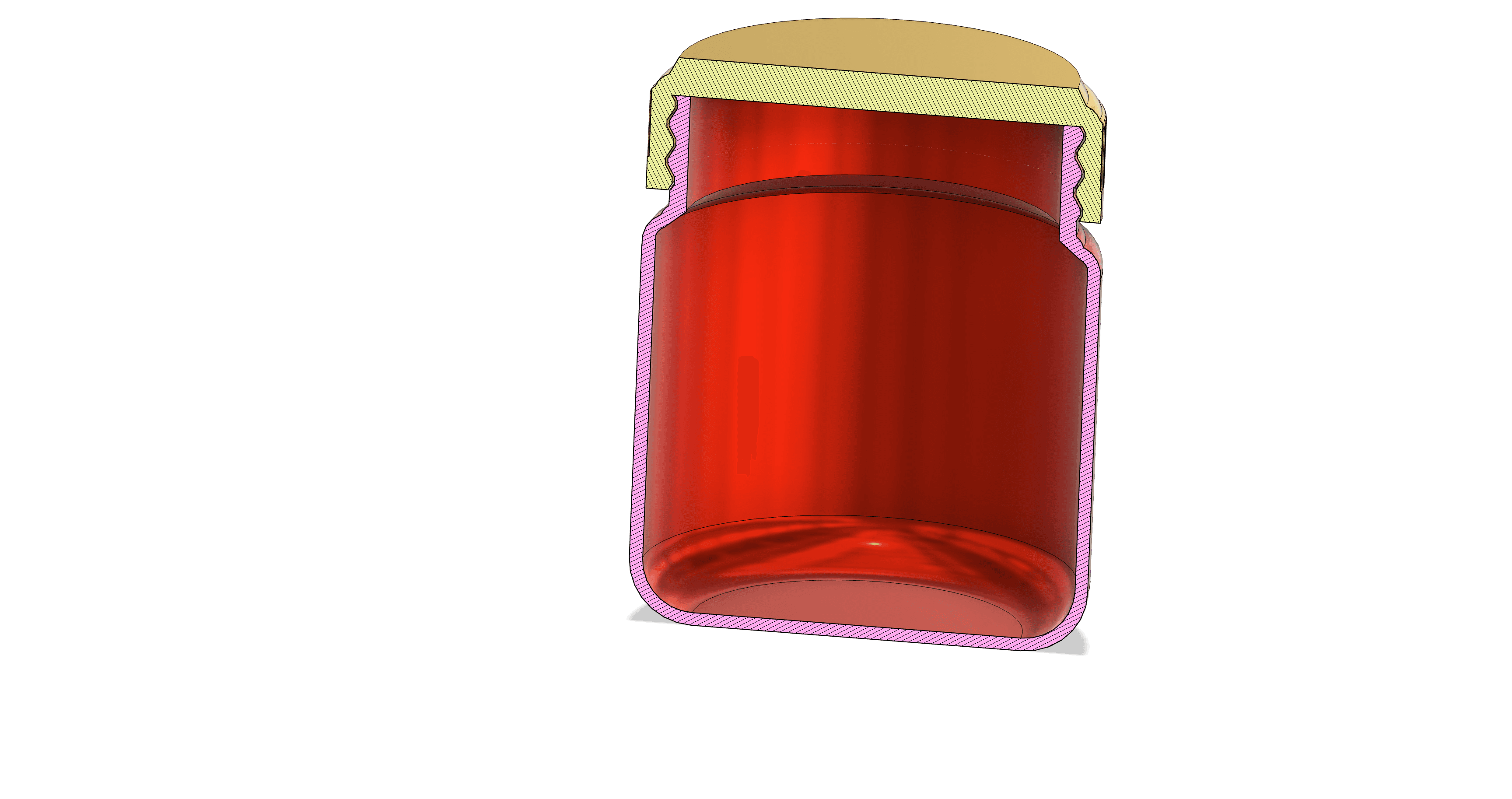 Vegemite Stash Container - #FunctionalArt 3d model