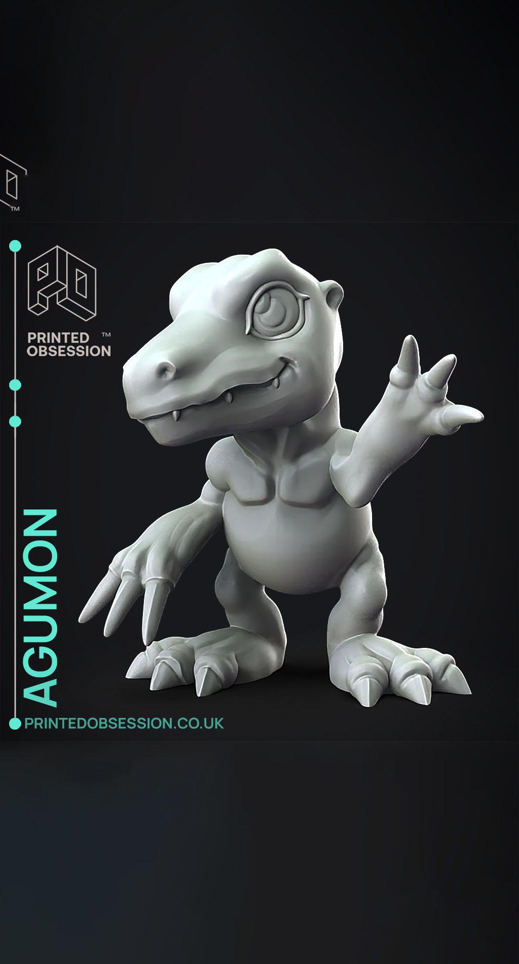 Agumon - Digimon - Fan Art 3d model