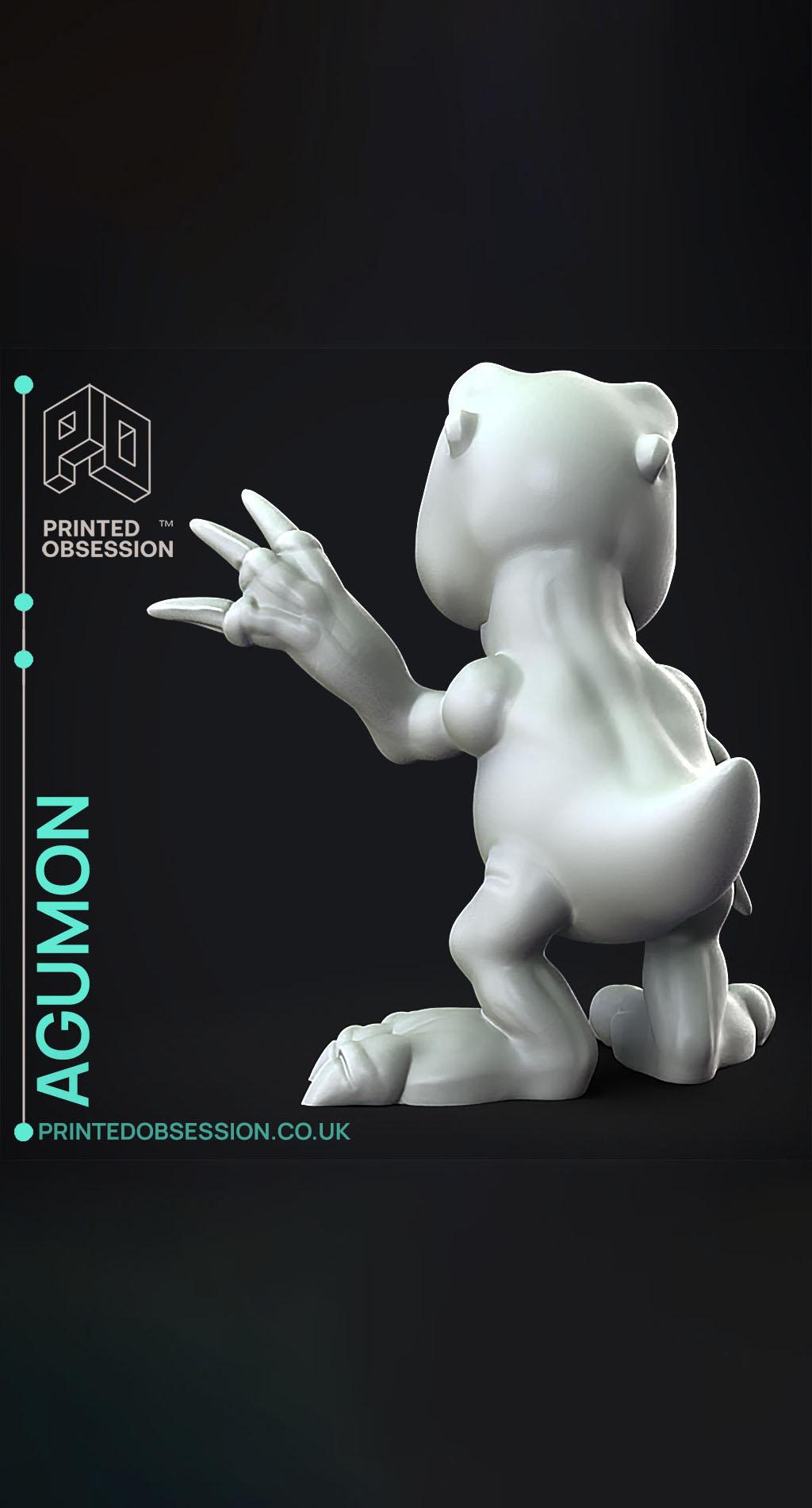 Agumon - Digimon - Fan Art 3d model