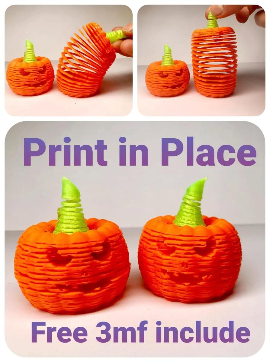 Stretchy, Slinky Pumpkin 3d model