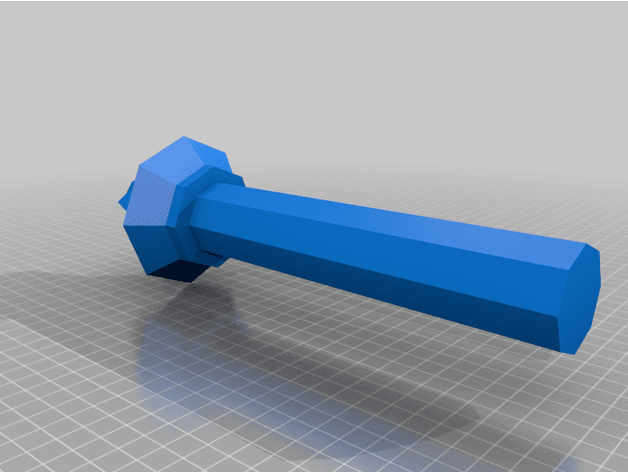 Legend Of Zelda Master Sword 3d model