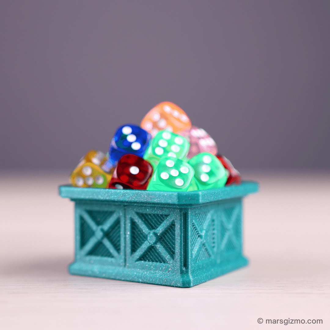 Mini Dice Tower & Base - Check it in my video: https://youtu.be/pNGN0pDm0H8

My website: https://www.marsgizmo.com - 3d model