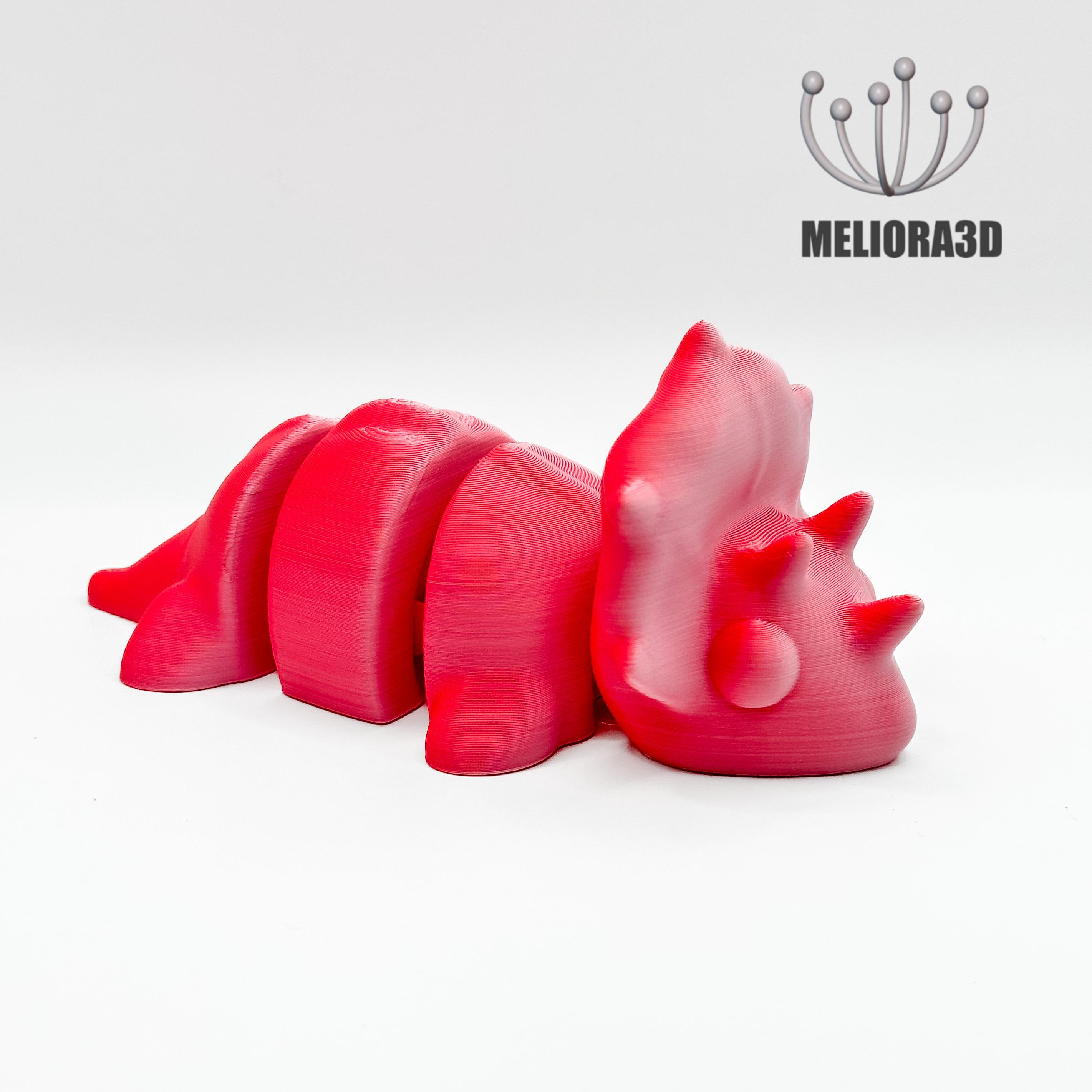 M3D - Flexi Baby Triceratops 3d model