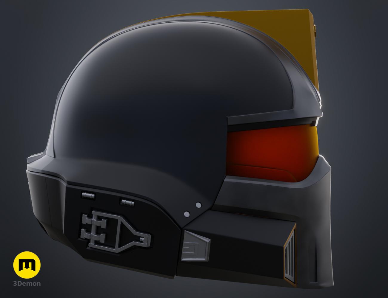 Helldivers 2 DP-40 Helmet 3d model