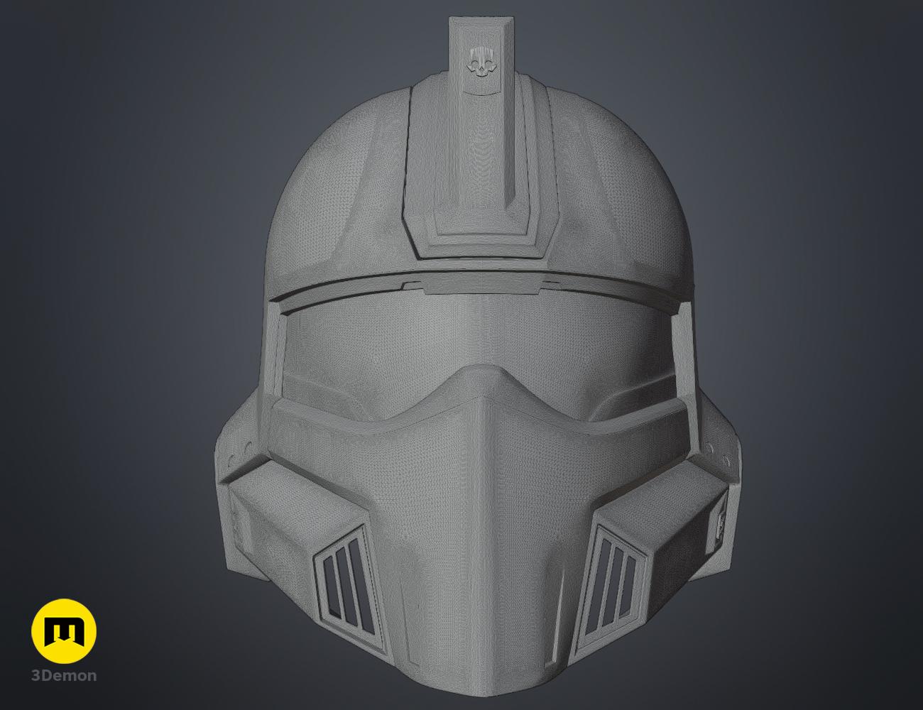 Helldivers 2 DP-40 Helmet 3d model