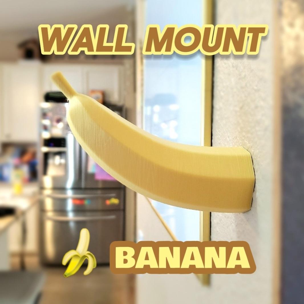 Decorative Banana :: 'Low-Hanging Fruit' Pop-Out 3D Wall Art Collection 3d model