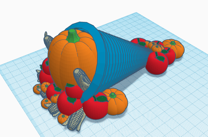 cornucopia.stl 3d model